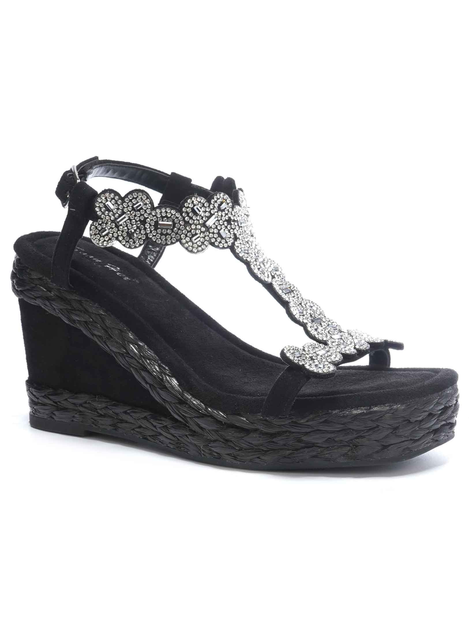 Liv - Sandaler med kilehæl og similisten